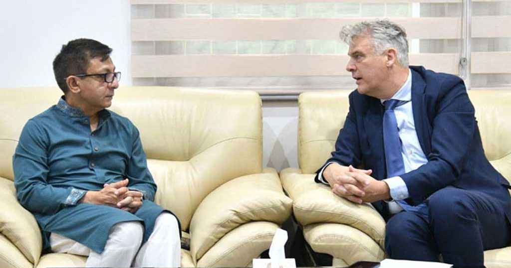 শিল্পমন্ত্রীর সঙ্গে নেদারল্যান্ডসের রাষ্ট্রদূতের বৈঠকে যেসব আলোচনা হলো