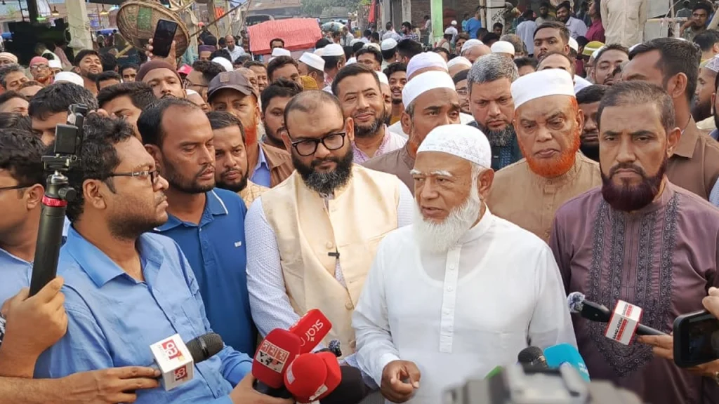সিন্ডিকেট চাঁদাবাজির কারণে বাজারে অস্থিরতা: জামায়াত আমির
