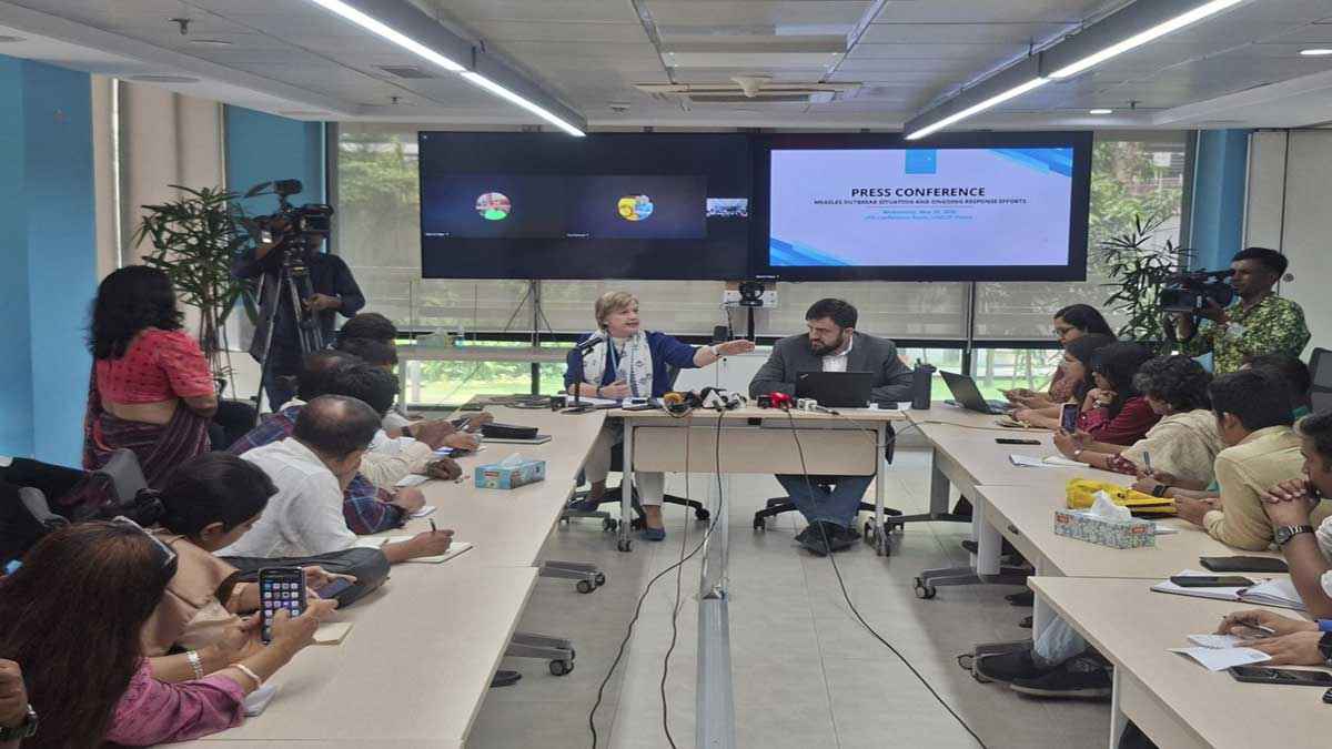 হামের প্রাদুর্ভাব নয়, টিকা সংকটের বিষয়ে সতর্ক করেছিল ইউনিসেফ