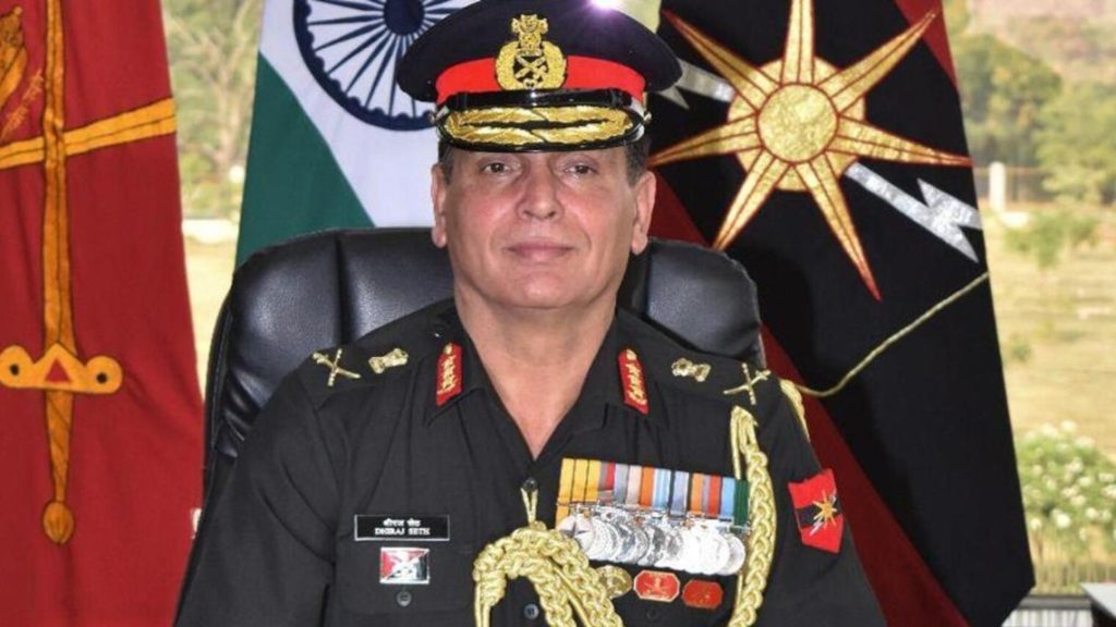 ভারতের নতুন সেনাপ্রধান ধীরাজ শেঠ