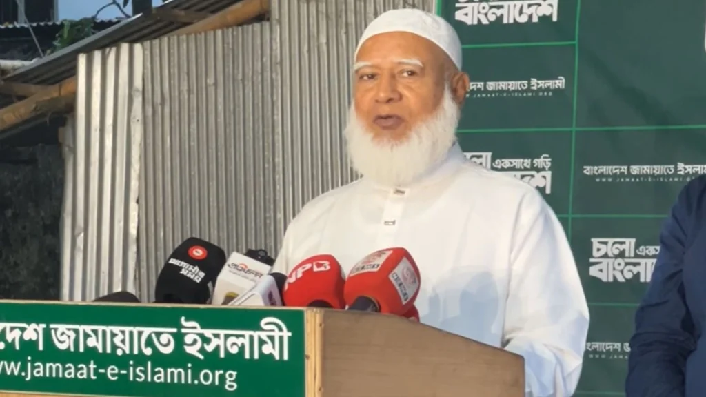 রাষ্ট্রপতির পদত্যাগে স্বৈরাচারের কালো ছায়া সরে গেছে: জামায়াত আমির
