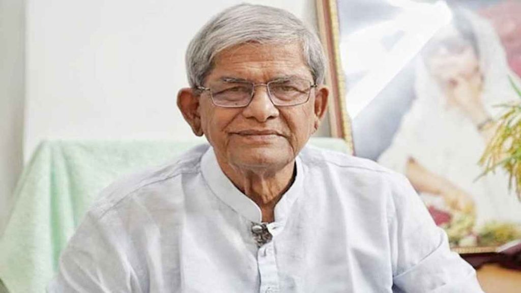 বিএনপি থেকে পদত্যাগ করলেন মির্জা ফখরুল