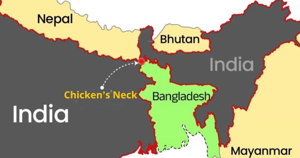বাংলাদেশ সীমান্তঘেঁষা ‘চিকেনস নেক’ সুরক্ষায় ভারতের নতুন মহাসড়ক প্রকল্প