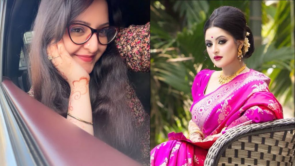 শিউলি ফুল খুঁজতে গিয়ে নিজেই ফুলের উপমা পেলেন পরীমনি